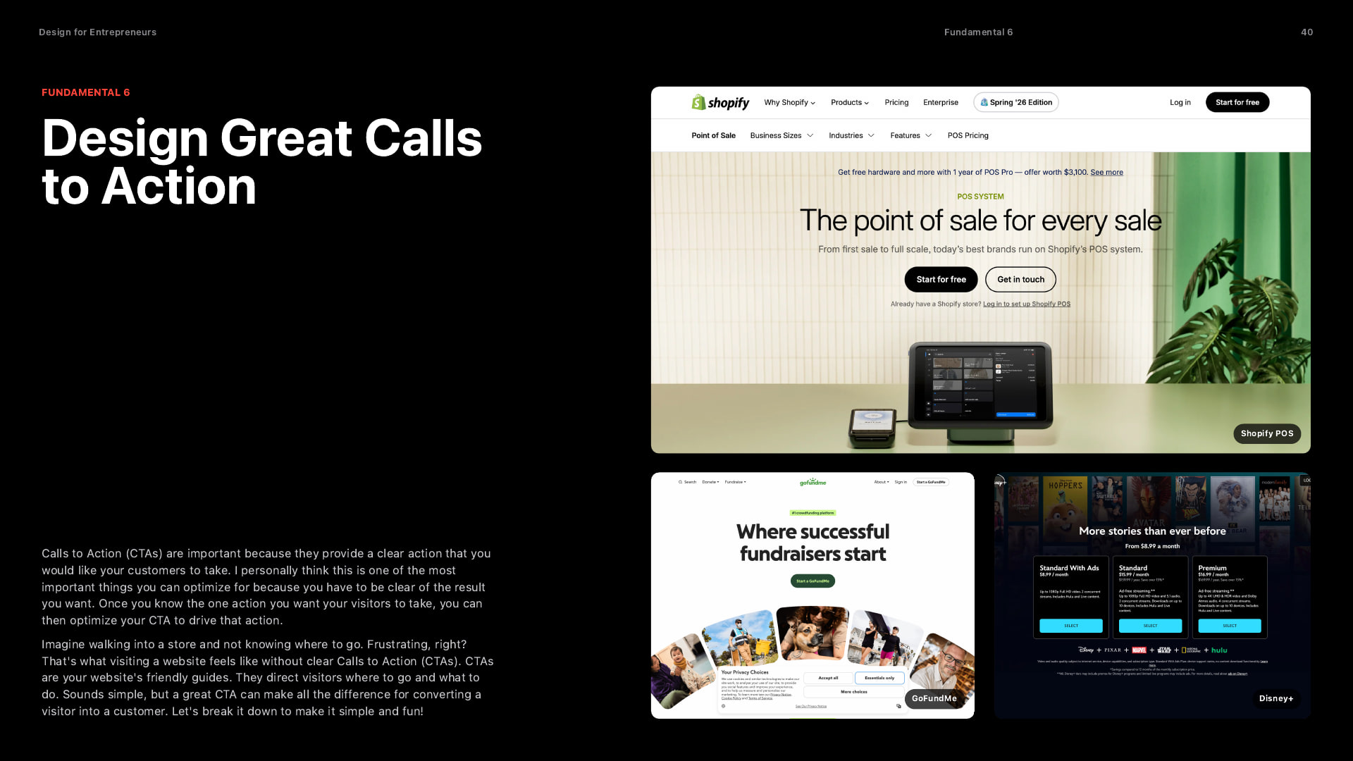 Design Great Calls to Action chapter spread